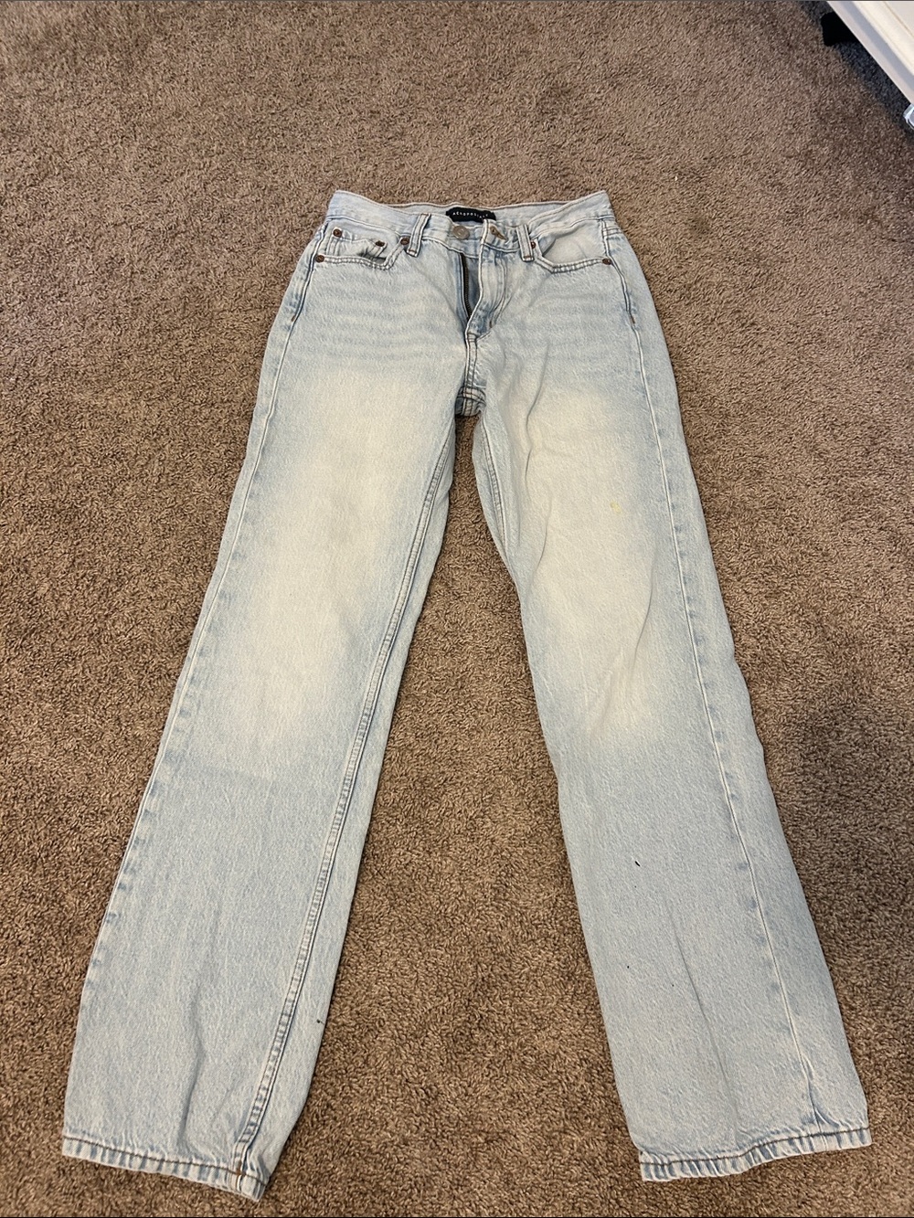 Aeropostale Light Blue Straight Leg Women’s Jeans